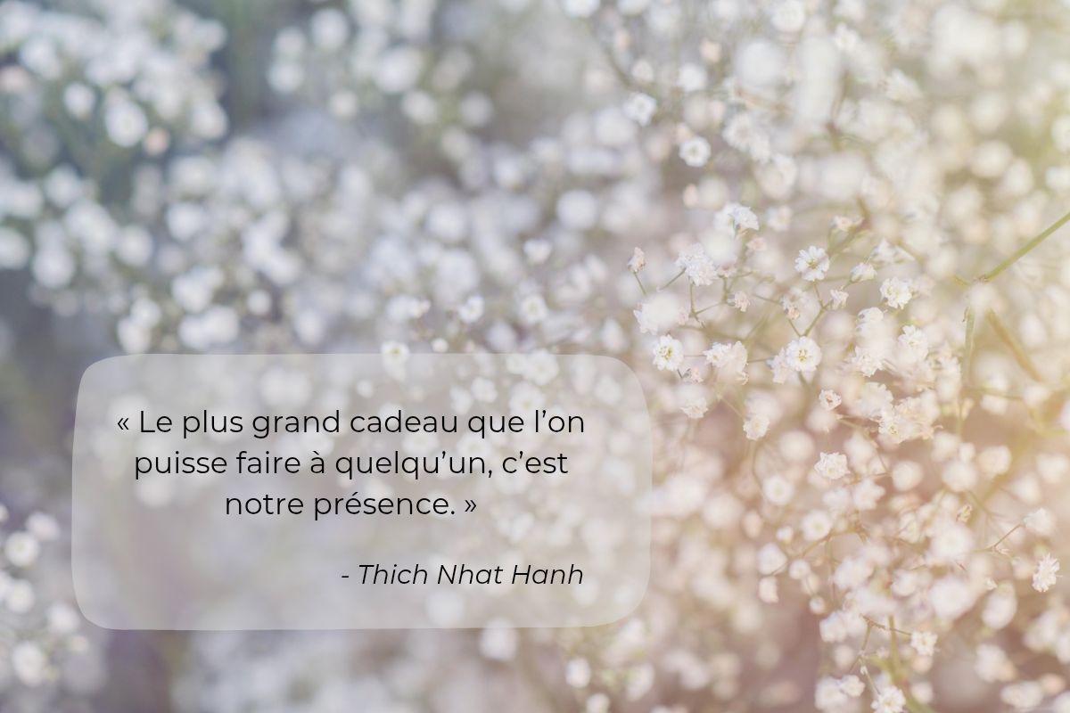à propos de moi, image décorative citant Thich Nhat Hanh
